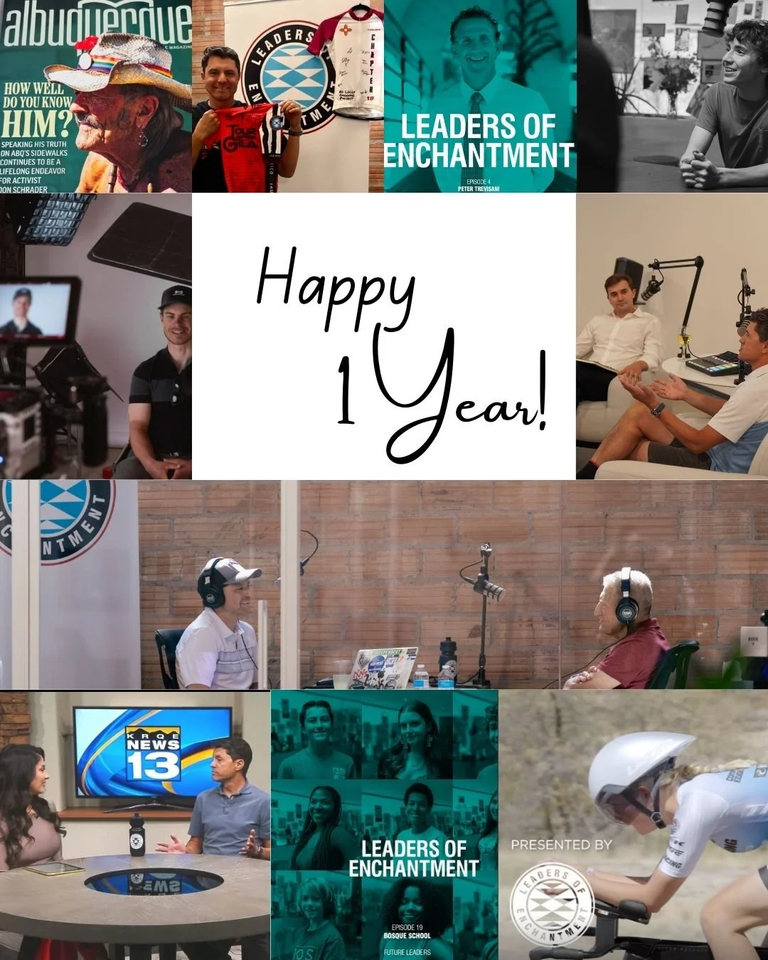 ✨ One year of storytelling, growth, and community! ✨ Leaders of Enchantment Podcast is officially celebrating its 1-year anniversary 🎉
A huge thank you to the Knox Marketing Team, Sunny 505, and Art Off the Rails for your editing magic, event planni
