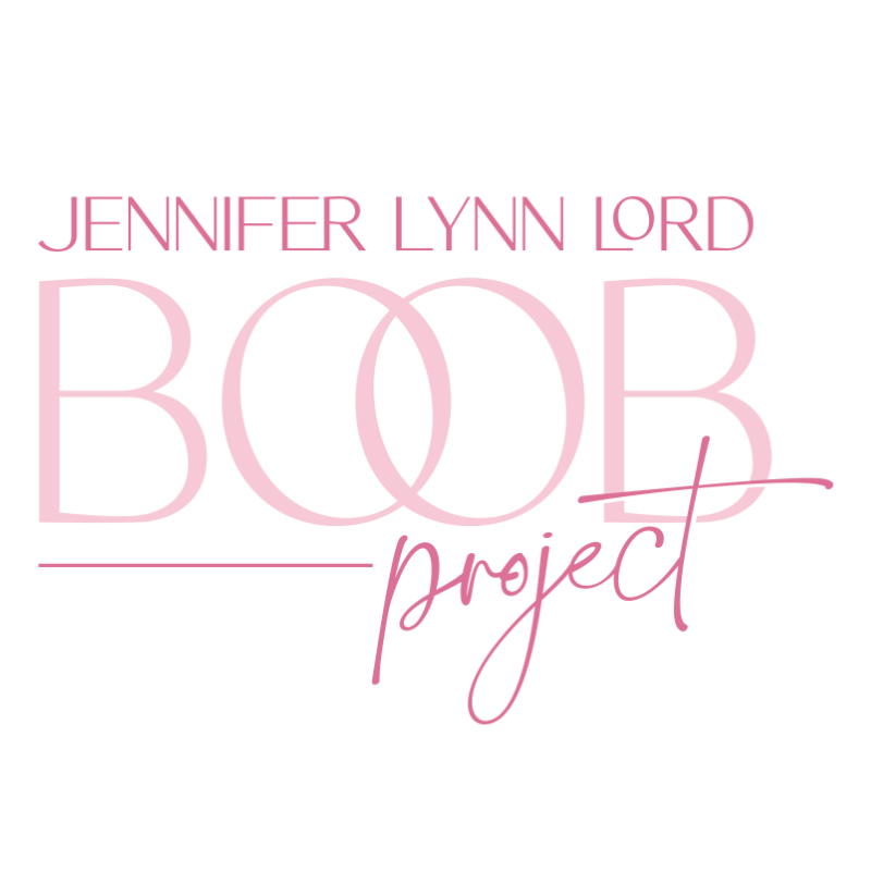 Logo for the Jennifer Lynn Lord Book Project in pink text on black background.