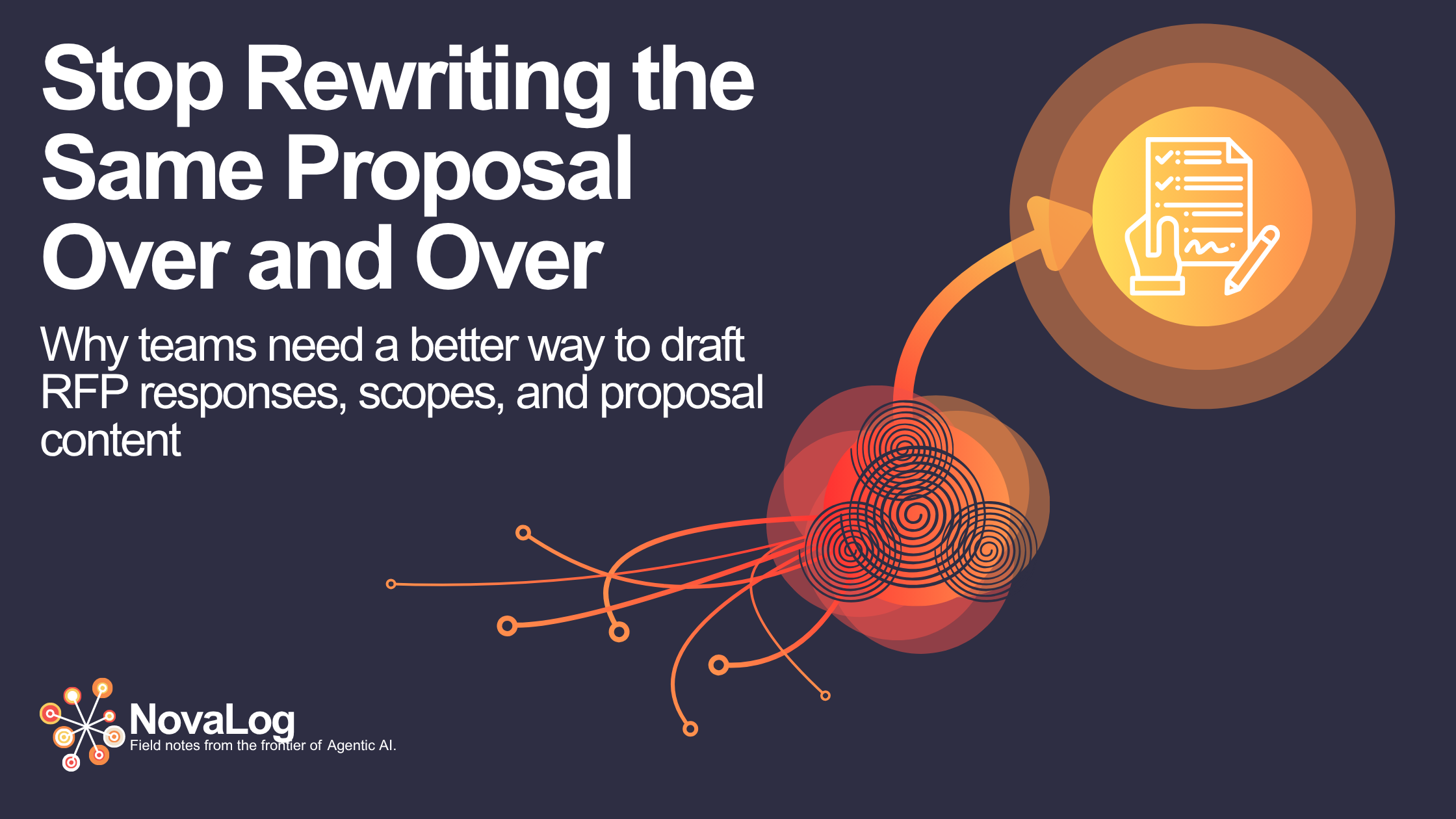 Stop Rewriting the Same Proposal Over and Over