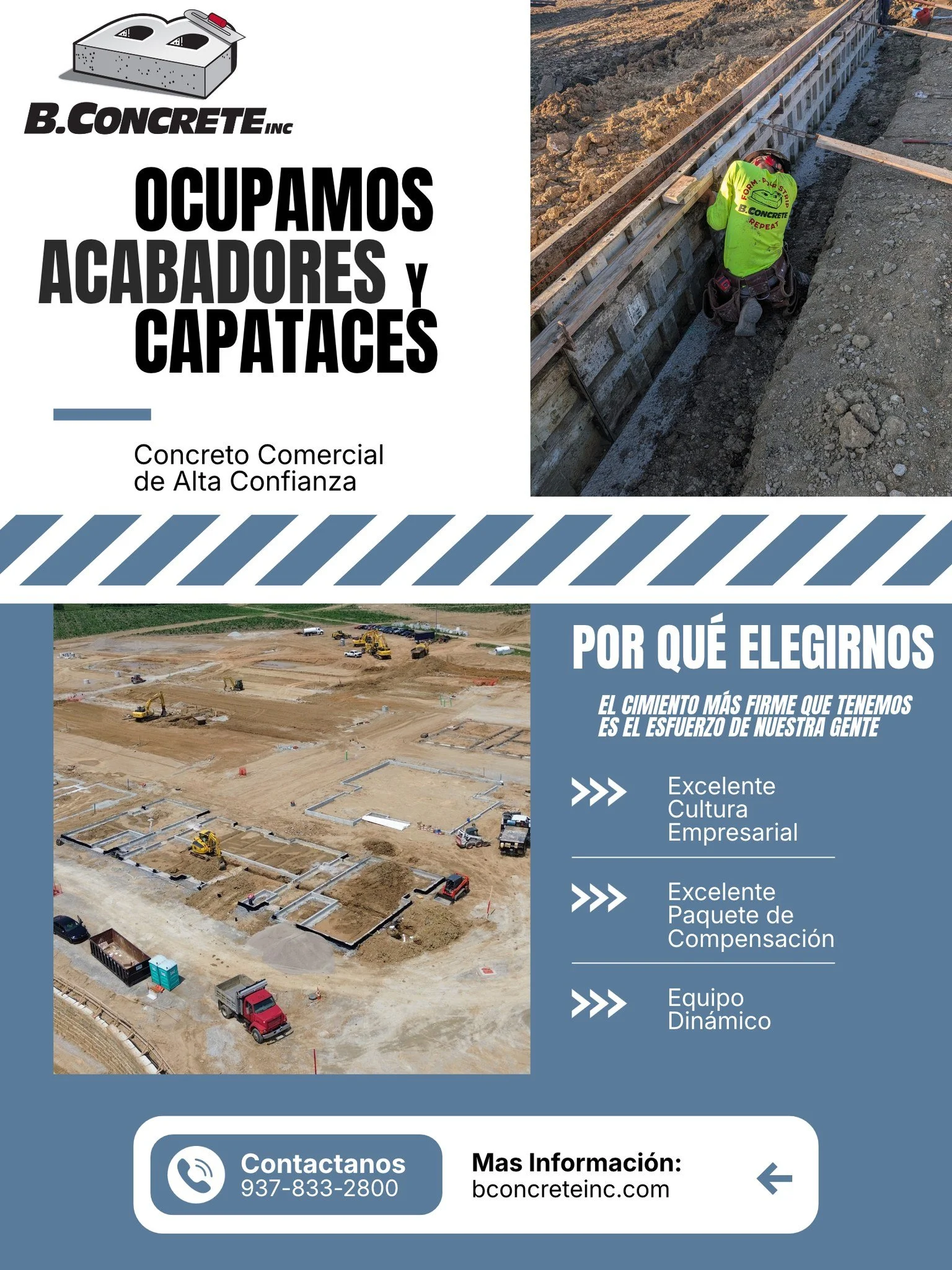 Por qu&eacute; trabajar con nosotros?
Te encanta trabajar con las manos y pasar tiempo al aire libre? Encajar&aacute;s perfectamente!

Creemos en invertir en nuestra gente. Eso significa oportunidades de crecimiento profesional, un entorno de apoyo q