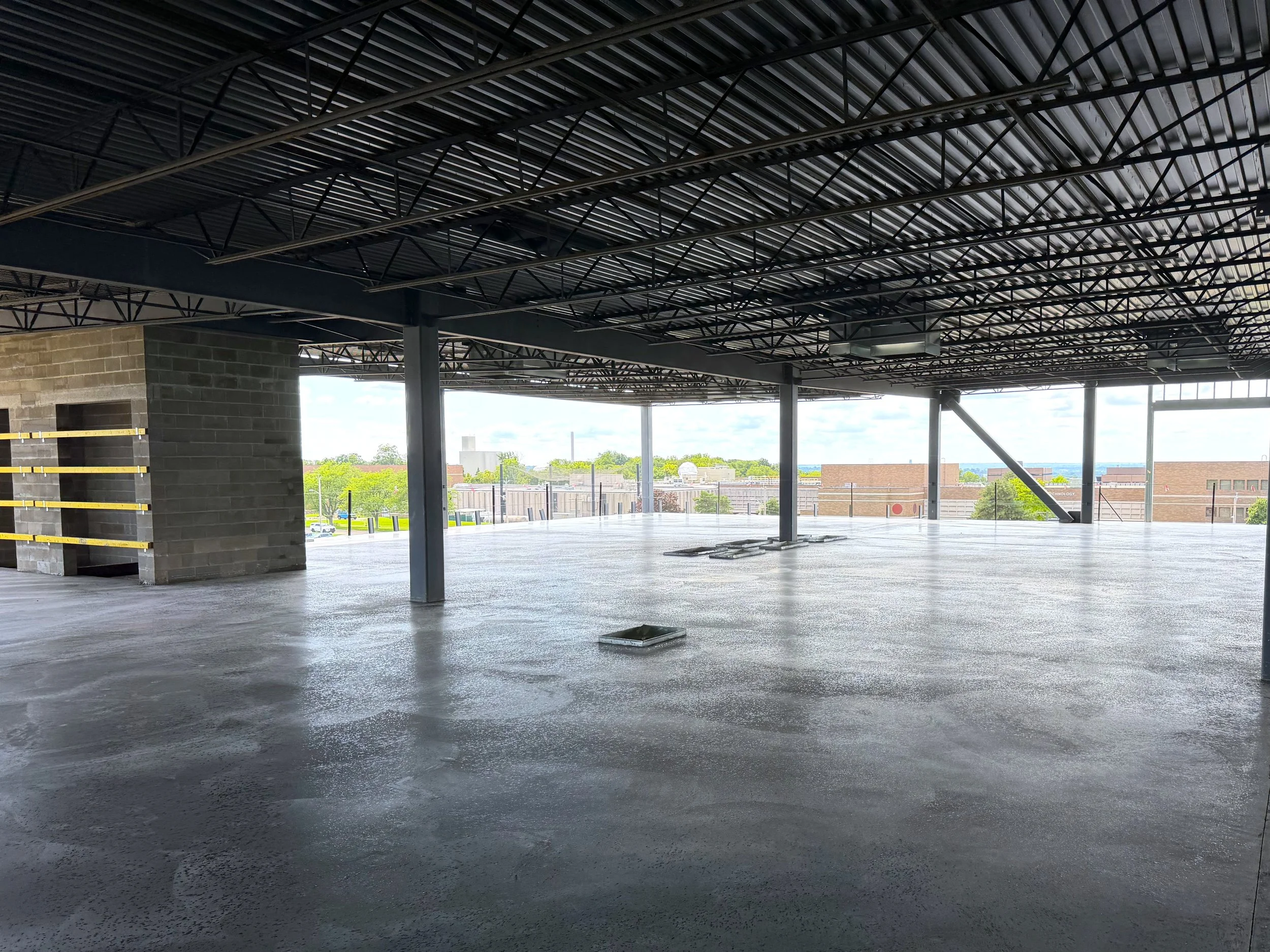 new construction, concrete, foundations, slabs, commercial, slab on deck
