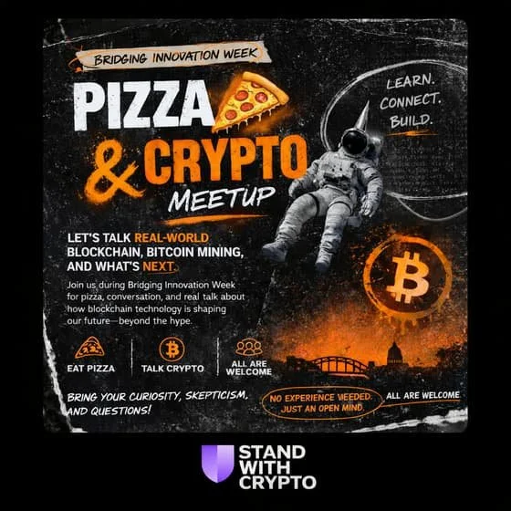 🍕 Pizza & Crypto Meetup