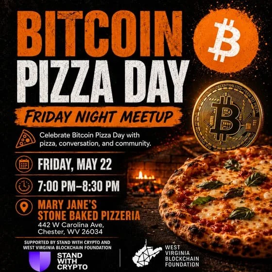Bitcoin Pizza Day — WV