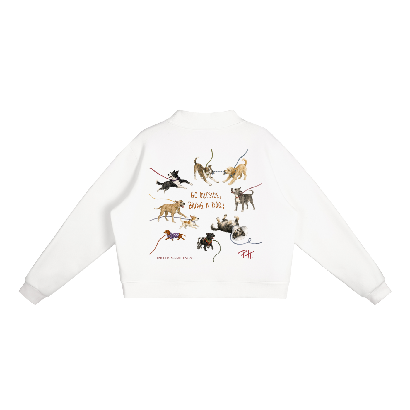 Anti-Cruelty POUR Limited Edition Mock-Neck Sweatshirt
