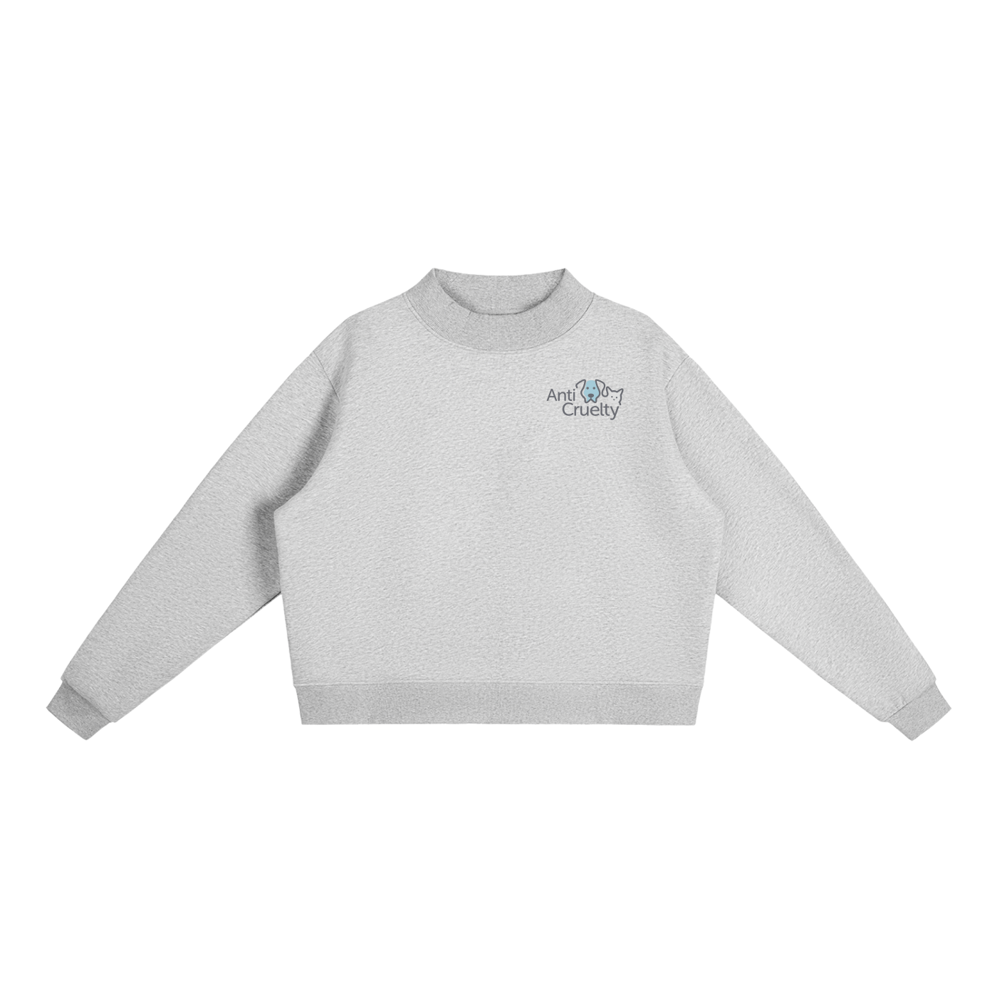 Anti-Cruelty POUR Limited Edition Mock-Neck Sweatshirt