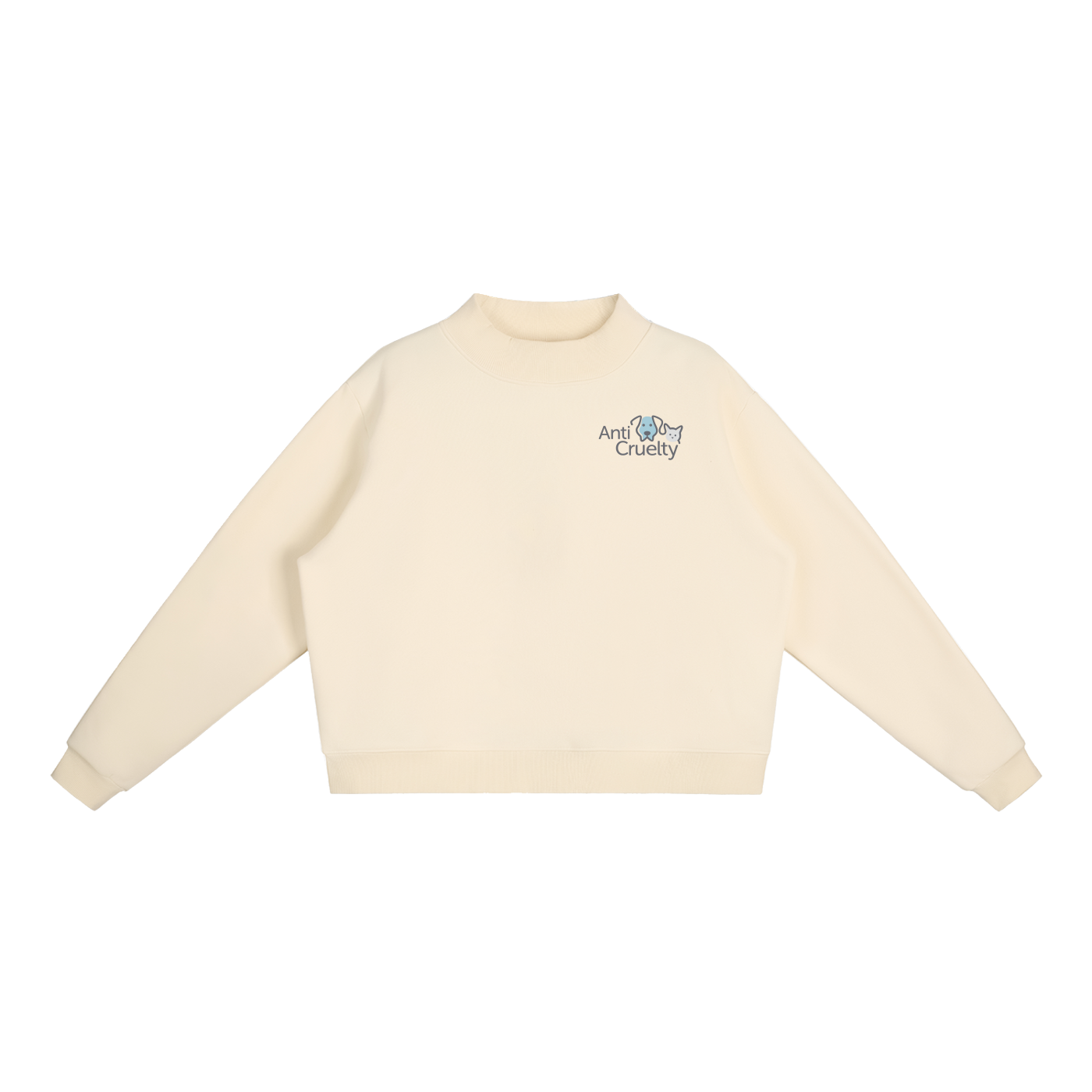 Anti-Cruelty POUR Limited Edition Mock-Neck Sweatshirt
