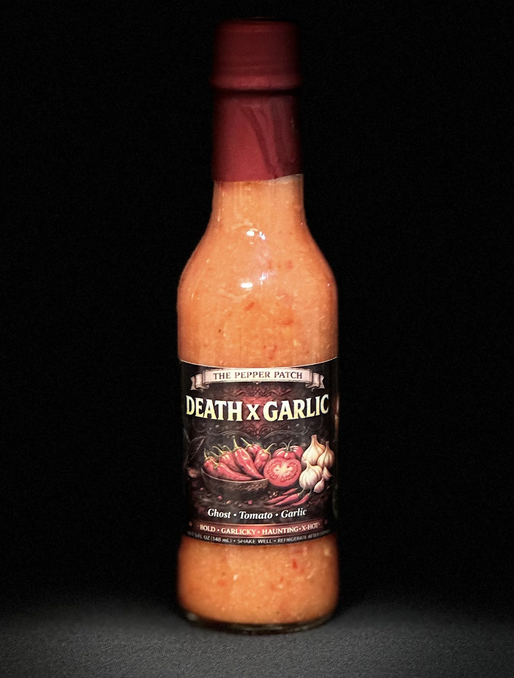 The Pepper Patch – Death X Garlic Hot Sauce (5oz)