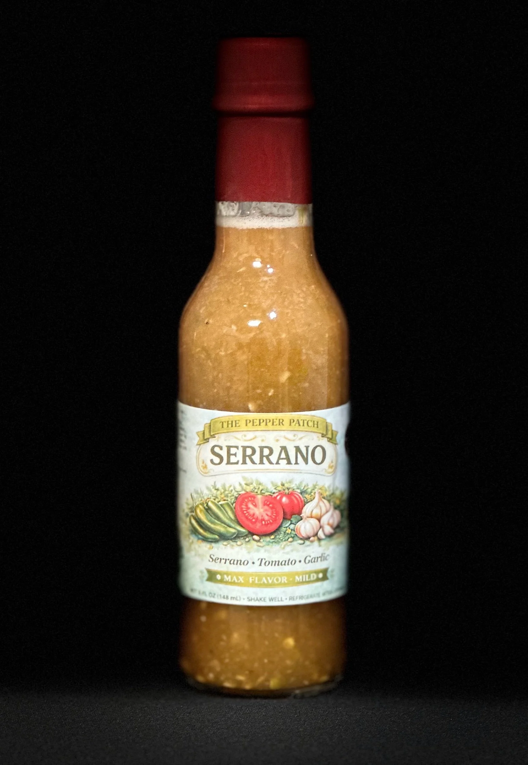 The Pepper Patch – Serrano Hot Sauce (5oz)