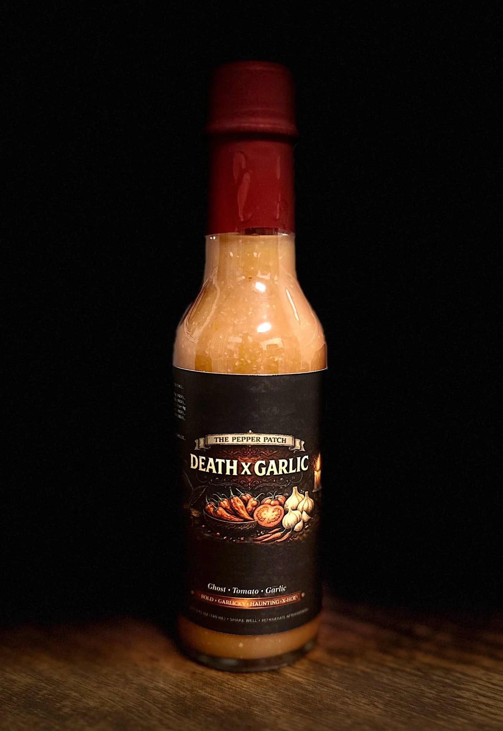 The Pepper Patch – Death X Garlic Hot Sauce (5oz)