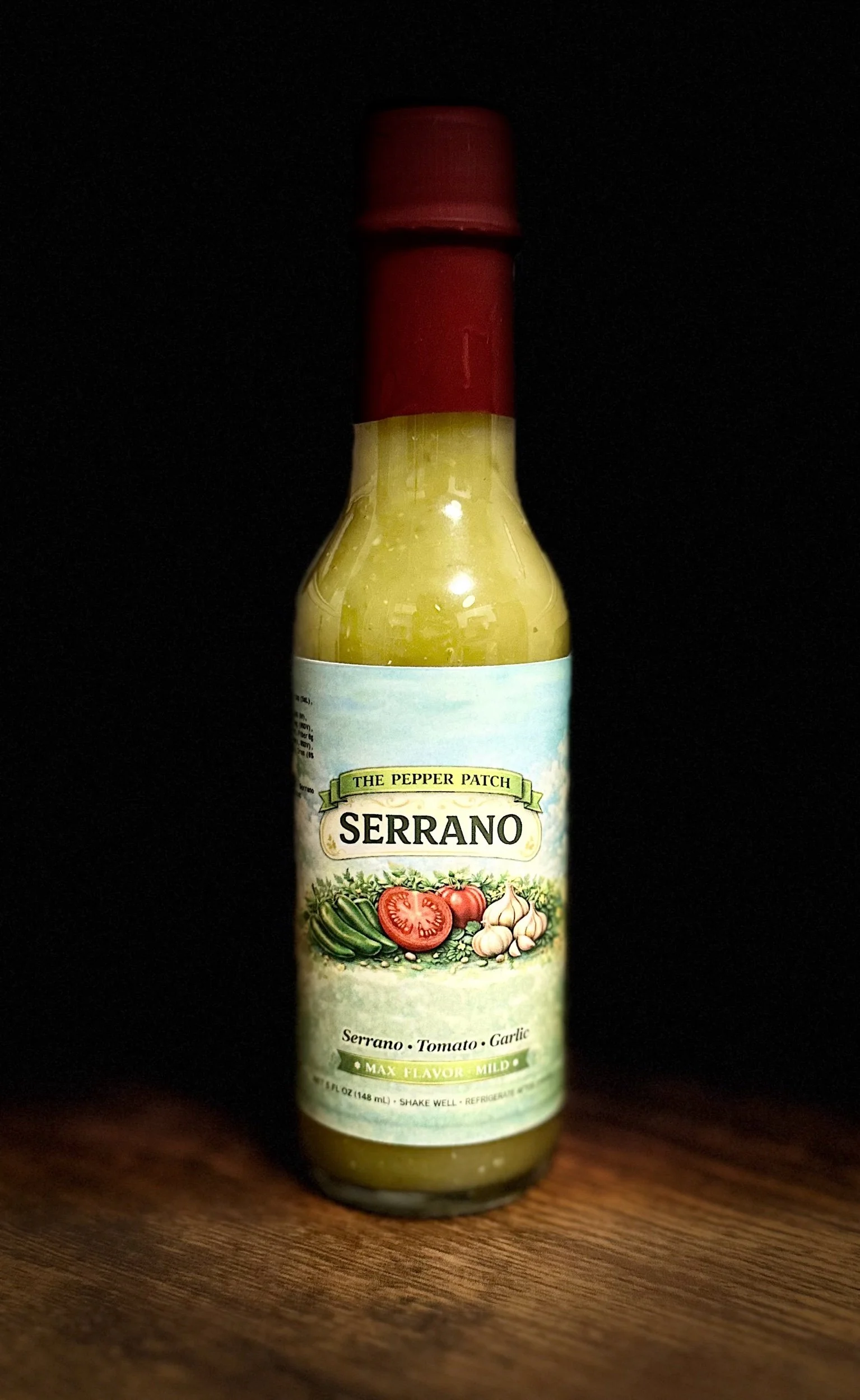 The Pepper Patch – Serrano Hot Sauce (5oz)