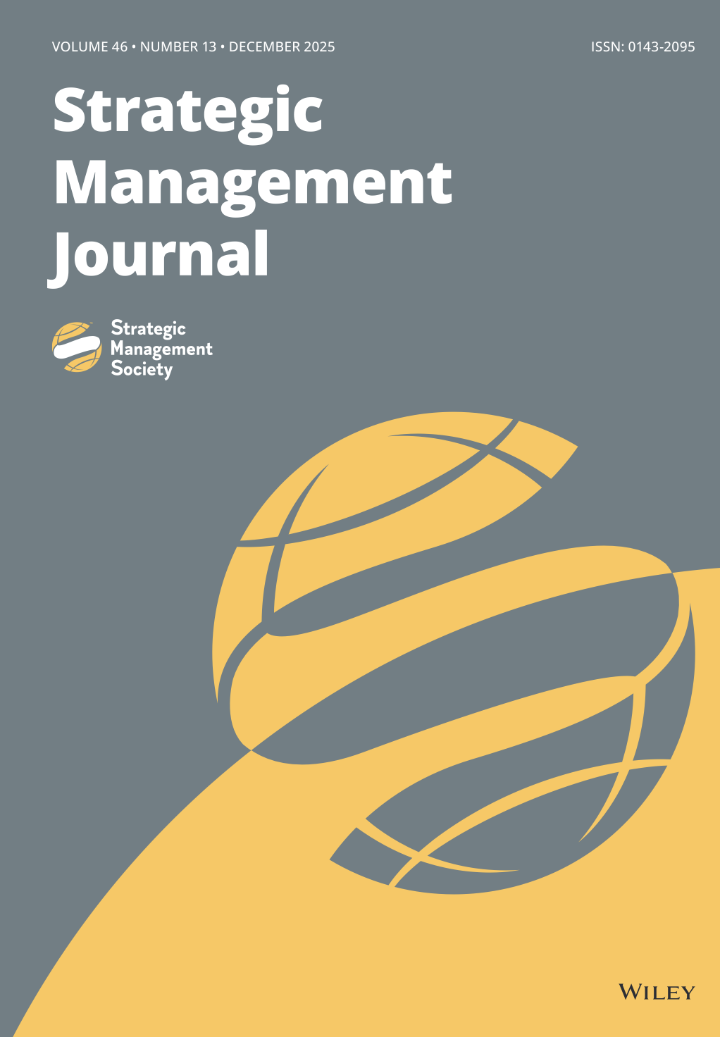 Navigating uncertainty in a nascent ecosystem: How shifting cognitive frames influence an incumbent firm's platform scope strategies