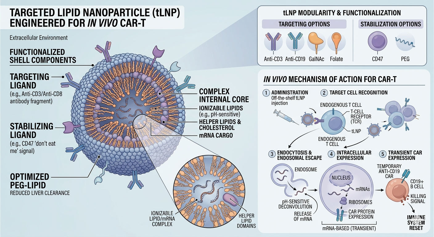 The Current State of Messenger RNA Therapeutics and the In Vivo CAR-T Revolution