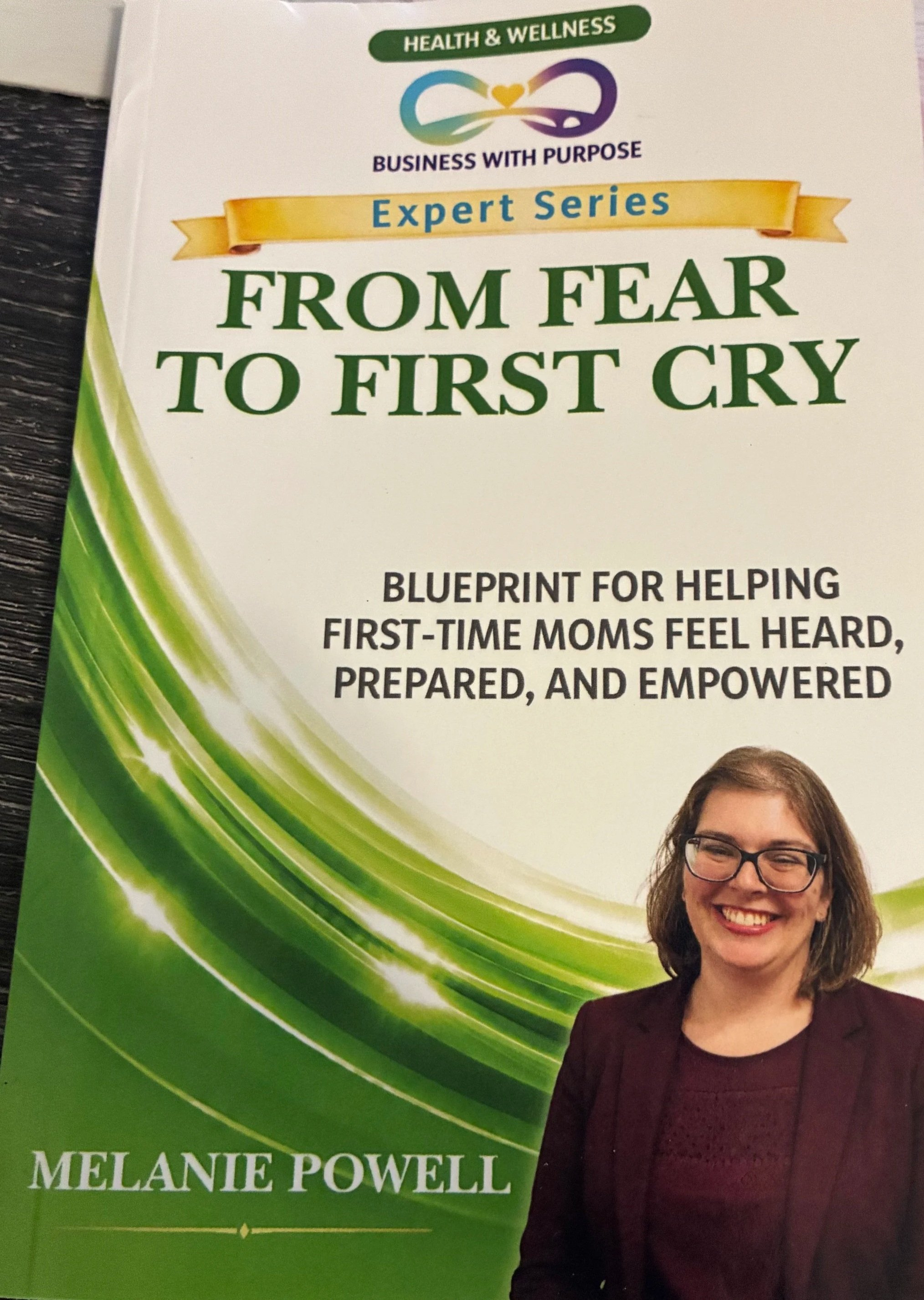 Cover of From Fear to First Cry written by Melanie Powell.