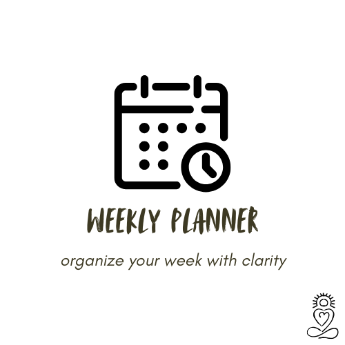 weekly planner