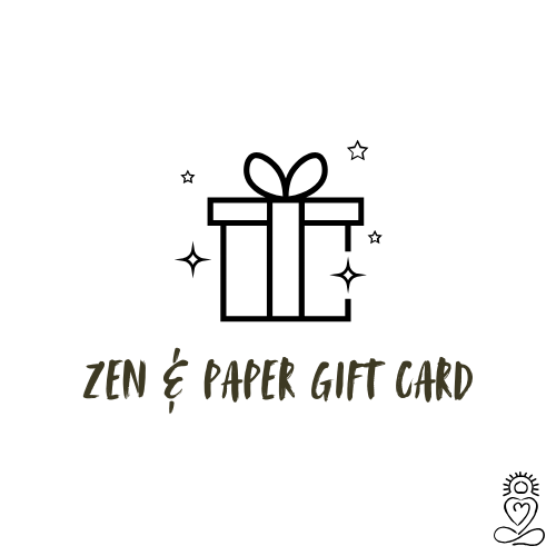zen + paper gift card