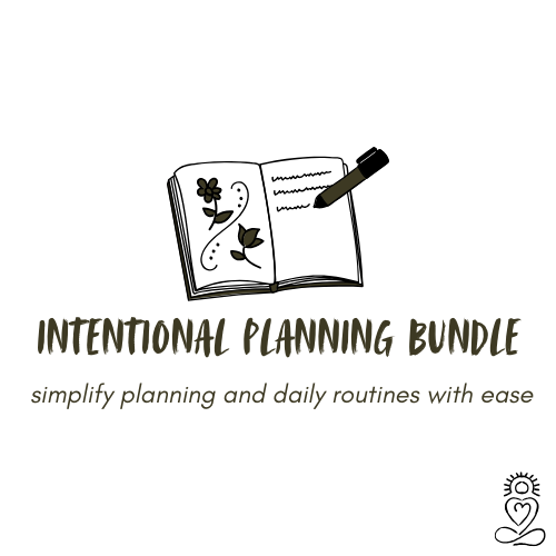 intentional planning bundle