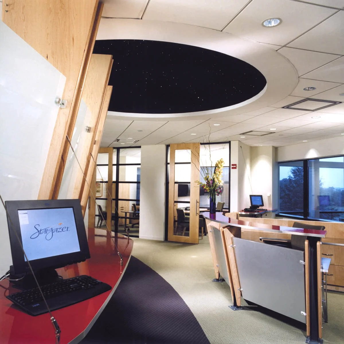 modern office reception