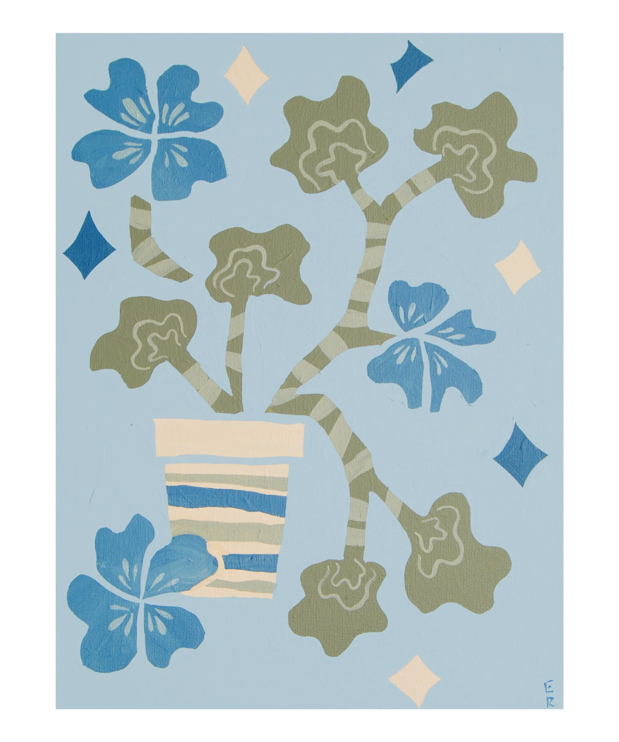 Trailing Geranium at Midday - Giclée Print