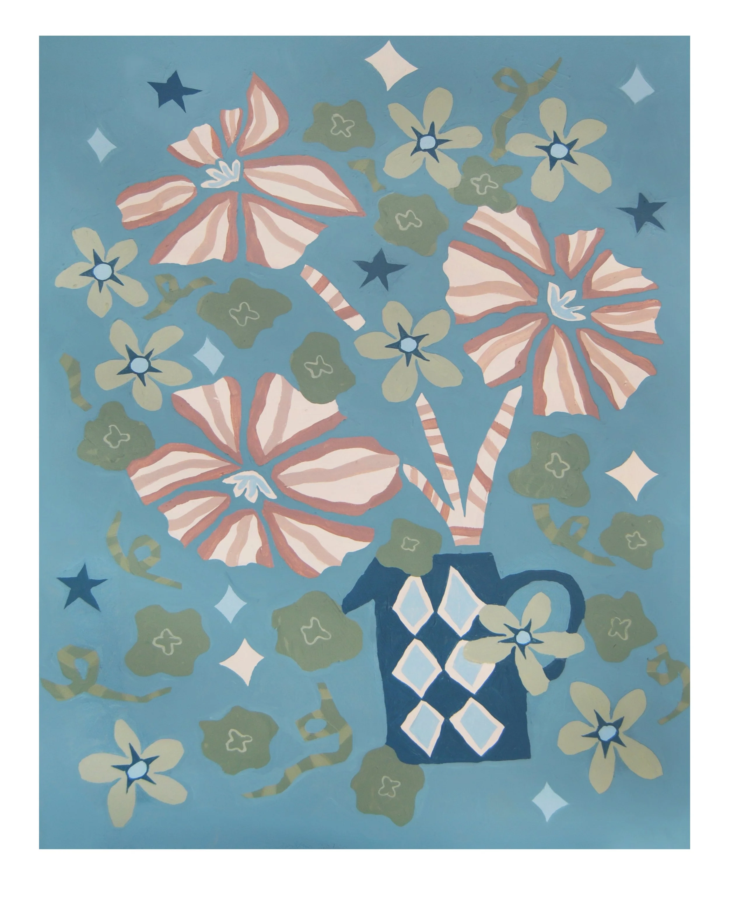 The Liberation of the Nasturtiums & Marigolds - Giclée Print