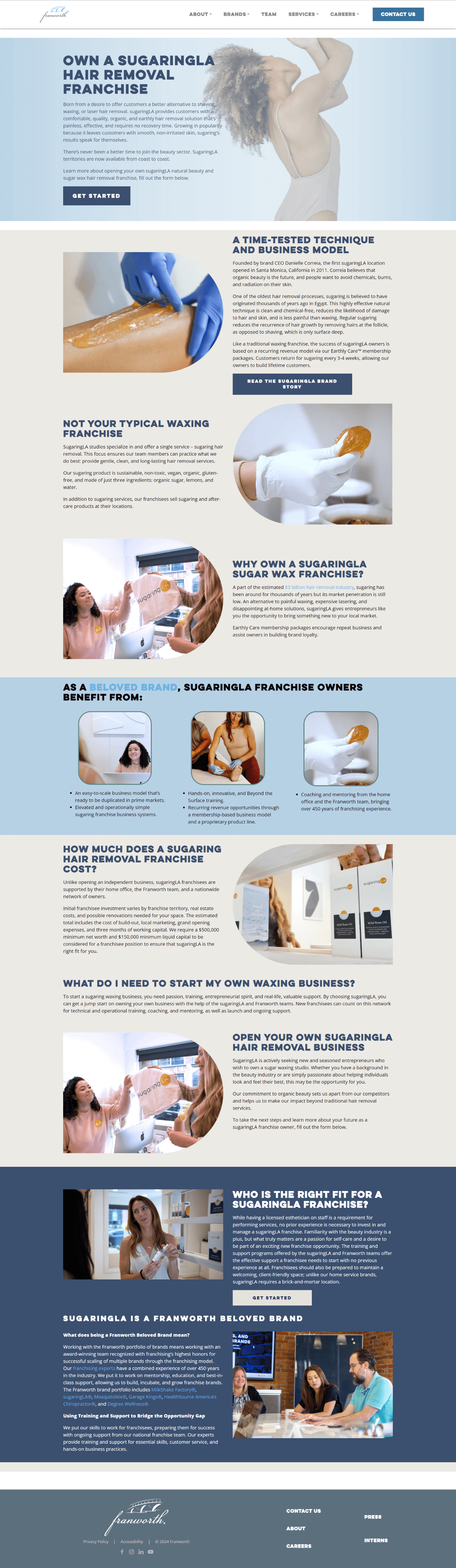 Owned SEO strategy, developed keyword list, worked with vendor to rewrite brand pages, and managed updates to website backend, leading to significant expansion in keyword coverage, 18% lift in organic traffic, 48% increase to brand pages, and top 10
