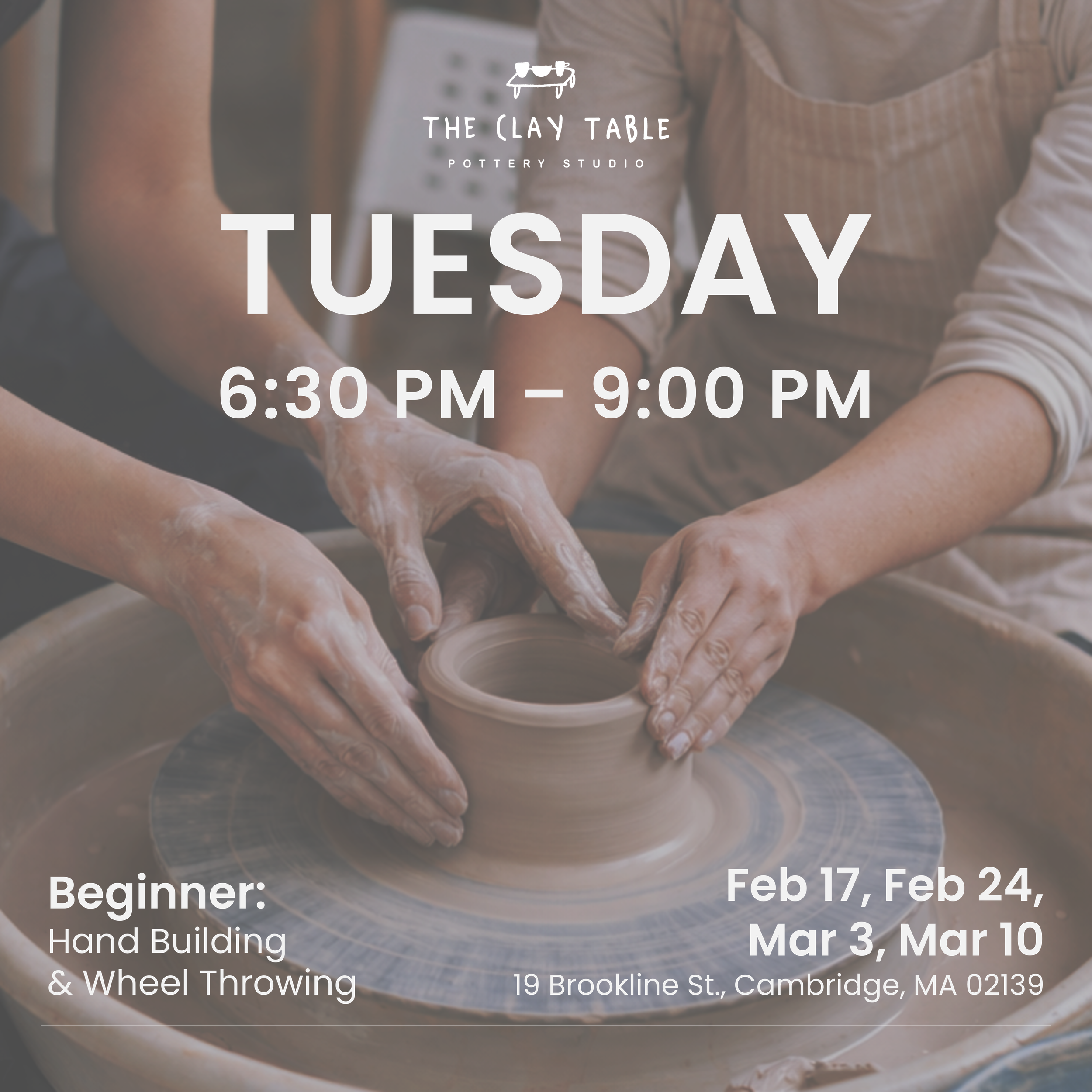 Tuesday 6:30PM Class for Beginners