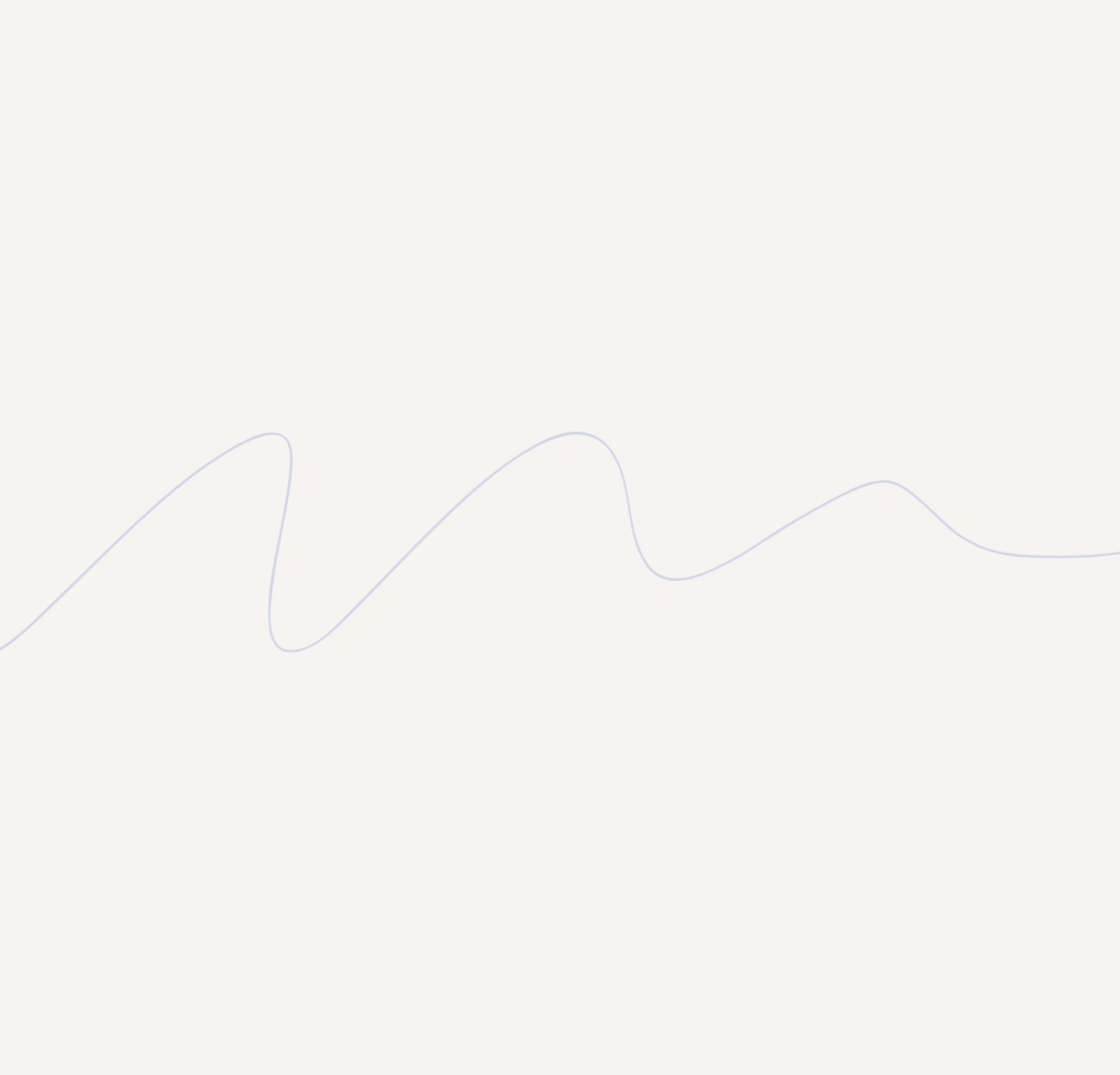 Abstract light gray background with a faint, wavy blue line running across