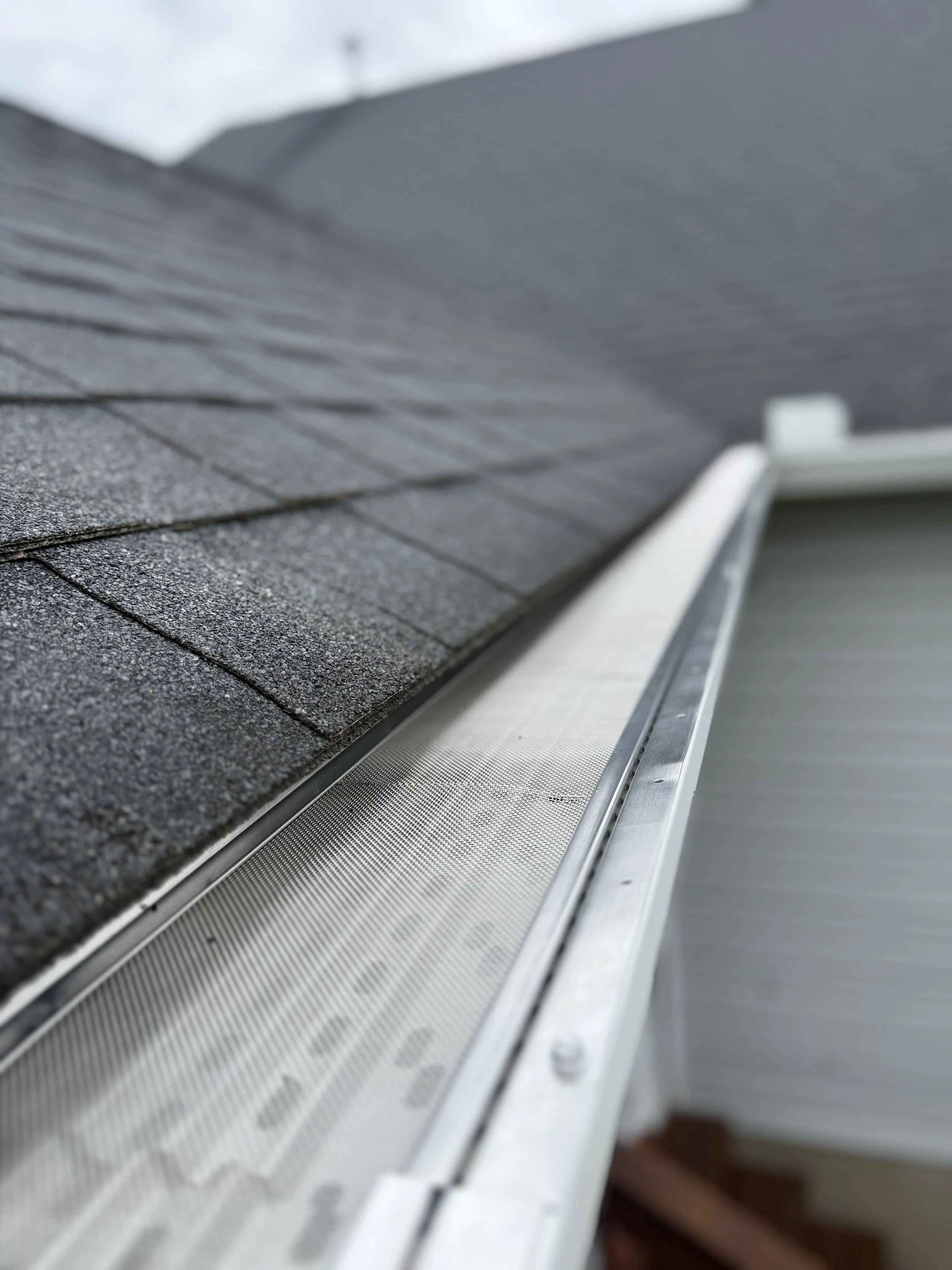 Hydro flo gutter guards installed on Central Kentucky homes
