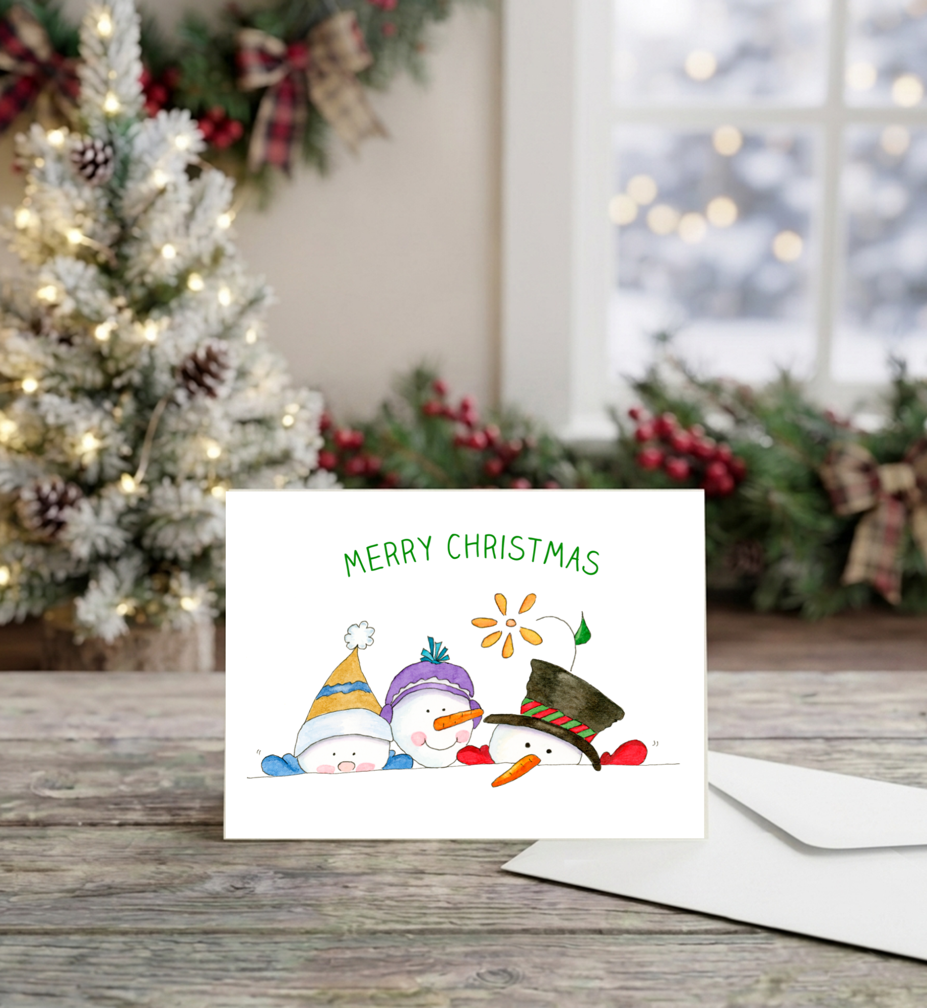 Sneak a peek tree card.png