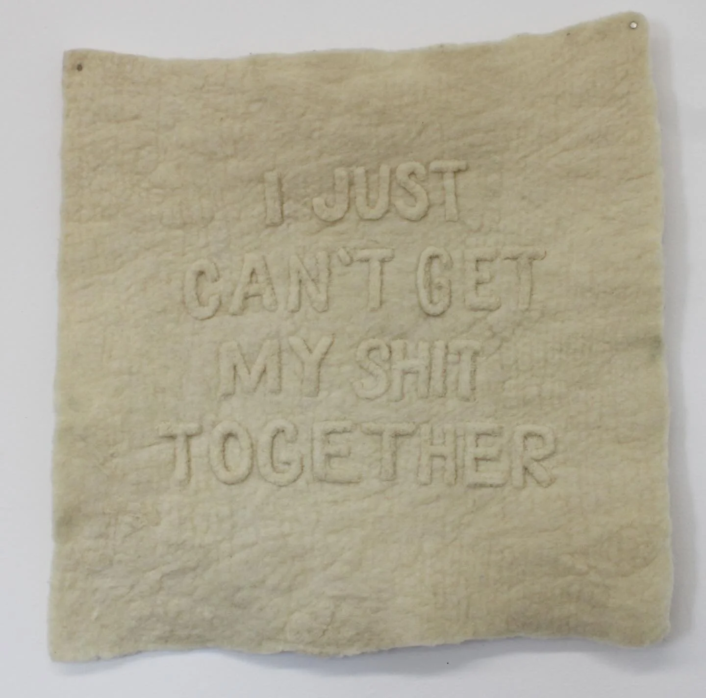 hard truth from a soft soul 
2024
wool
another piece from my thesis collection! read the full essay on my website, link in bio