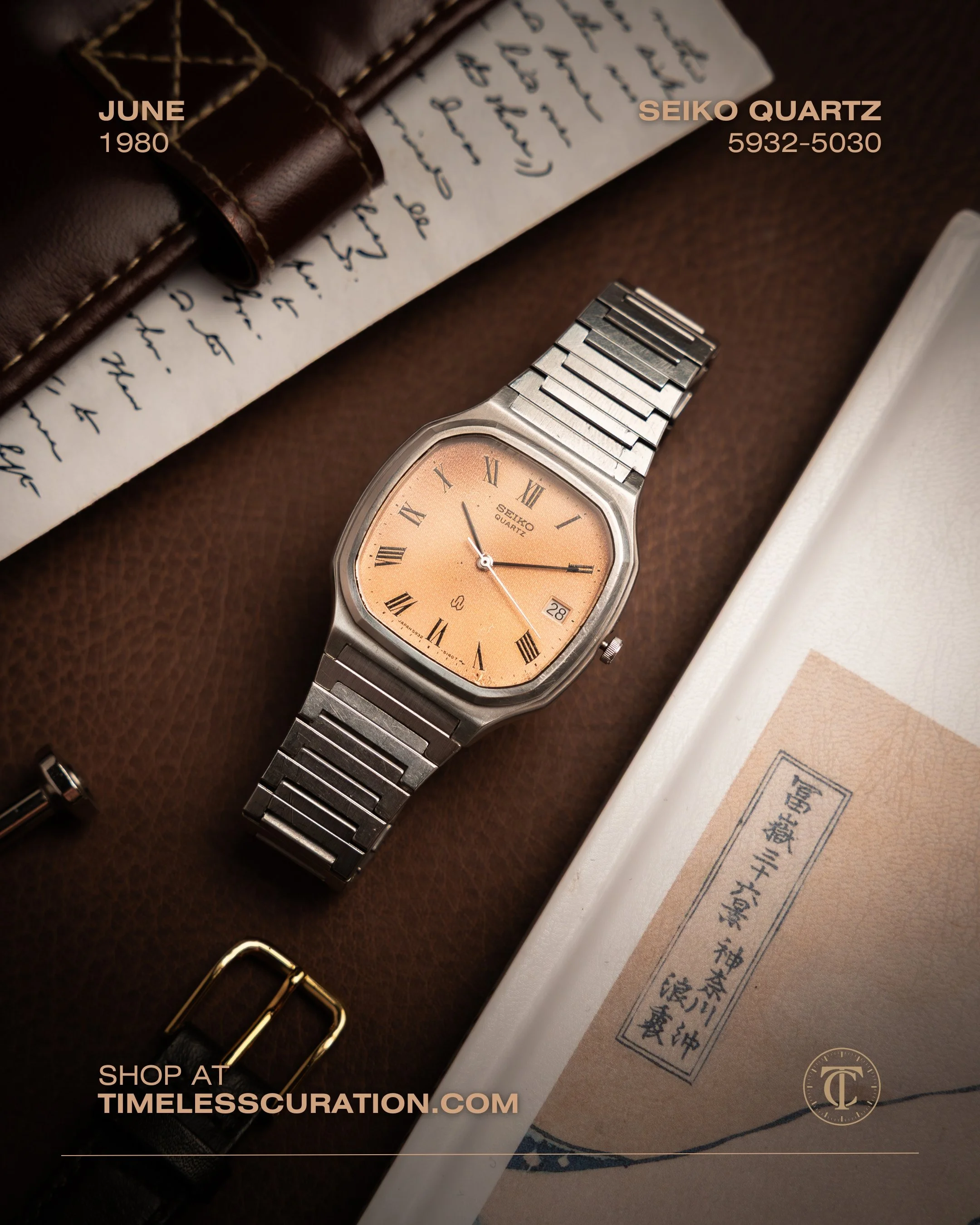 Seiko Quartz 5932-5030