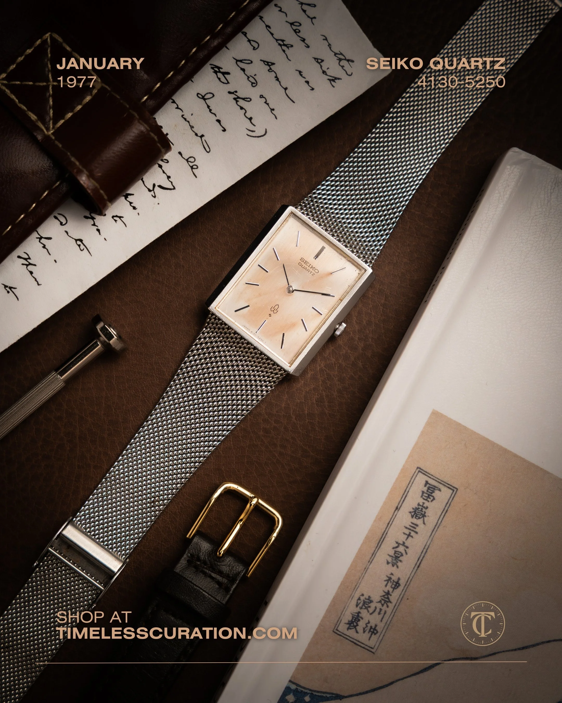Seiko Quartz 4130-5250