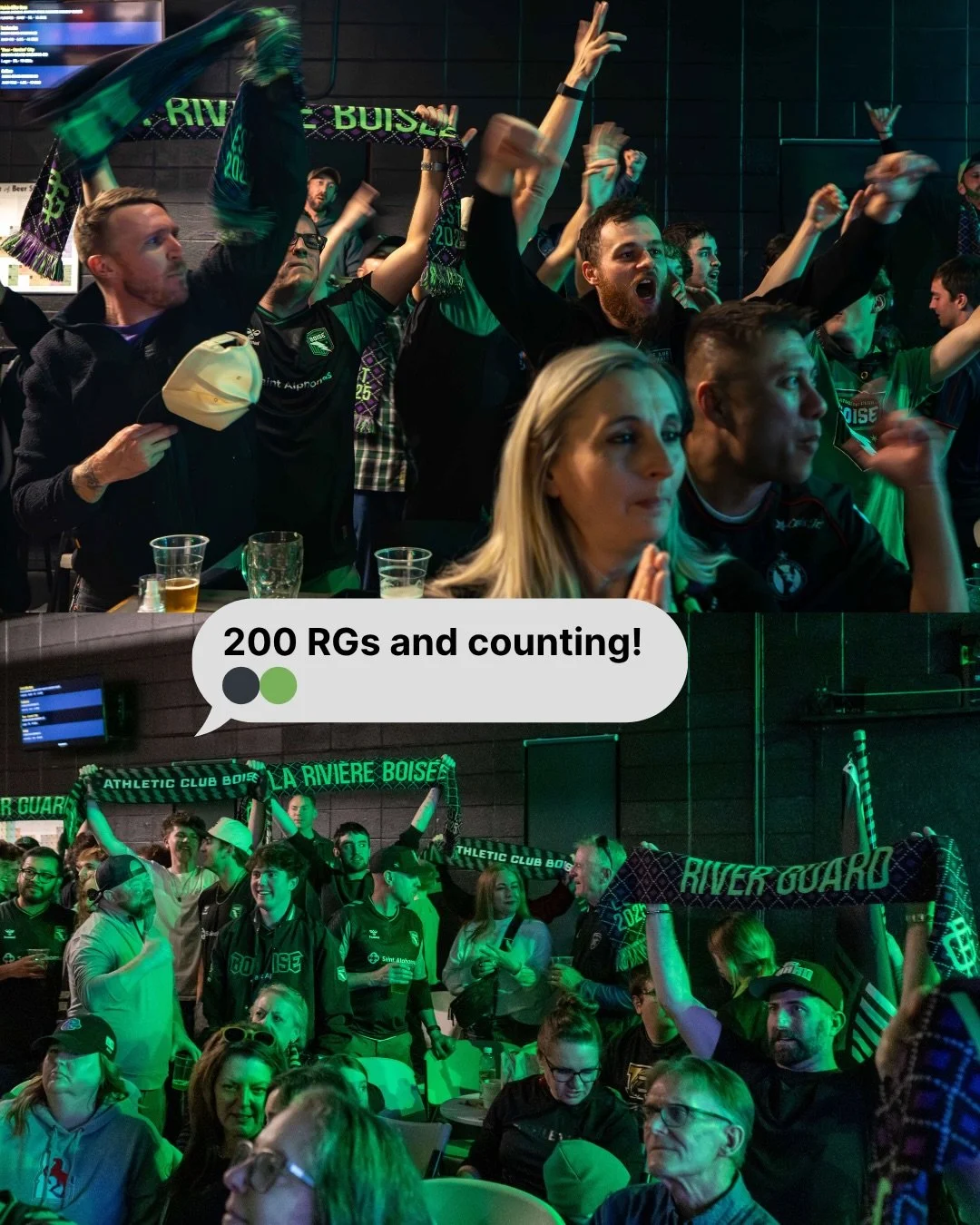 200+ River Guards! ⚫️🟢

We hit the 200 member milestone on 3/29 and have continued to add more RGs to the family. Thank you for believing in our mission and we can&rsquo;t wait to cheer alongside you all. Let&rsquo;s bring the noise at the Home Open