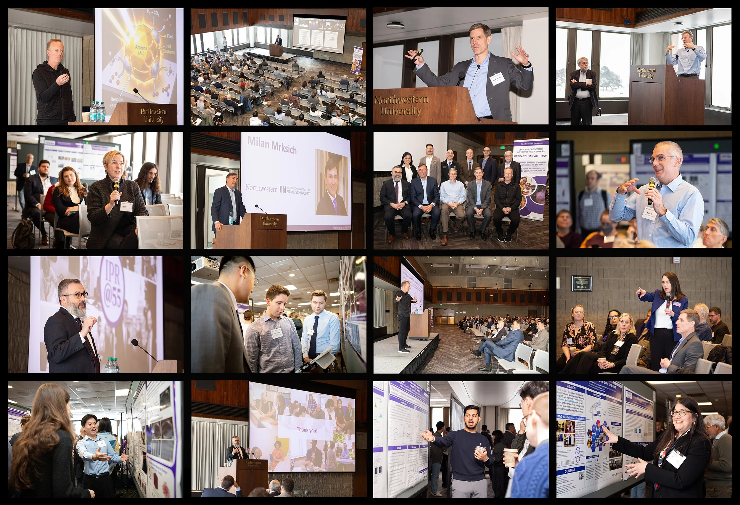 Scientific research, John Rogers, Mark Hersam, Milan Mrksich, Ted Sargent, Andy Papachristos. Northwestern Research.