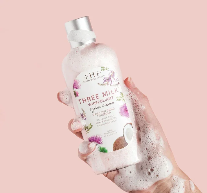 Three Milk® Whipfoliant® Ageless Cleanser