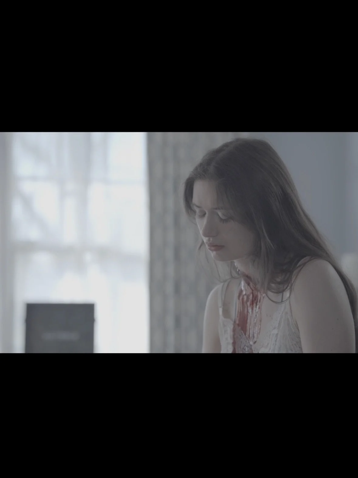 During a snowstorm, a man is visited by the ghost of his high school girlfriend, who died in the car crash he was responsible for years prior. 

What a gift, a joy and a privilege to work with an amazing visionary artist and Director such as @katheri