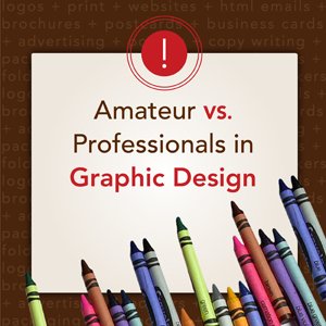 Amateur vs Professional Graphic Designers
