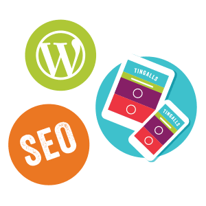 Wordpress, SEO, Website icons