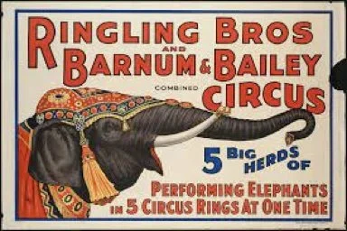 Old ad for Circus