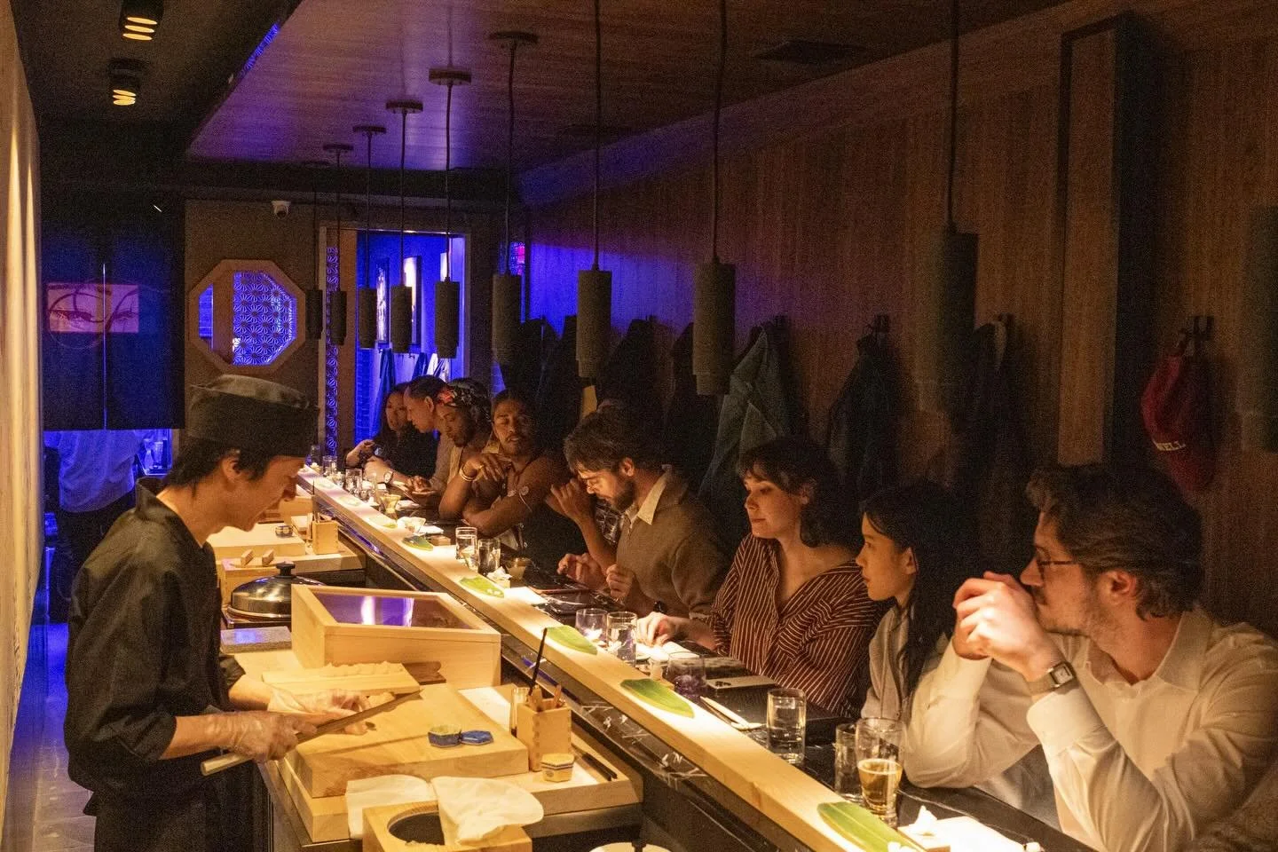 Our 12-seat counter is the perfect stop for a quick bite after work or before a show nearby. 

15-course omakase for $48 is the easiest decision you&rsquo;ll make all day. See you later! 

#Tachi #Omakase #Midtown #TheaterDistrict #Foodie