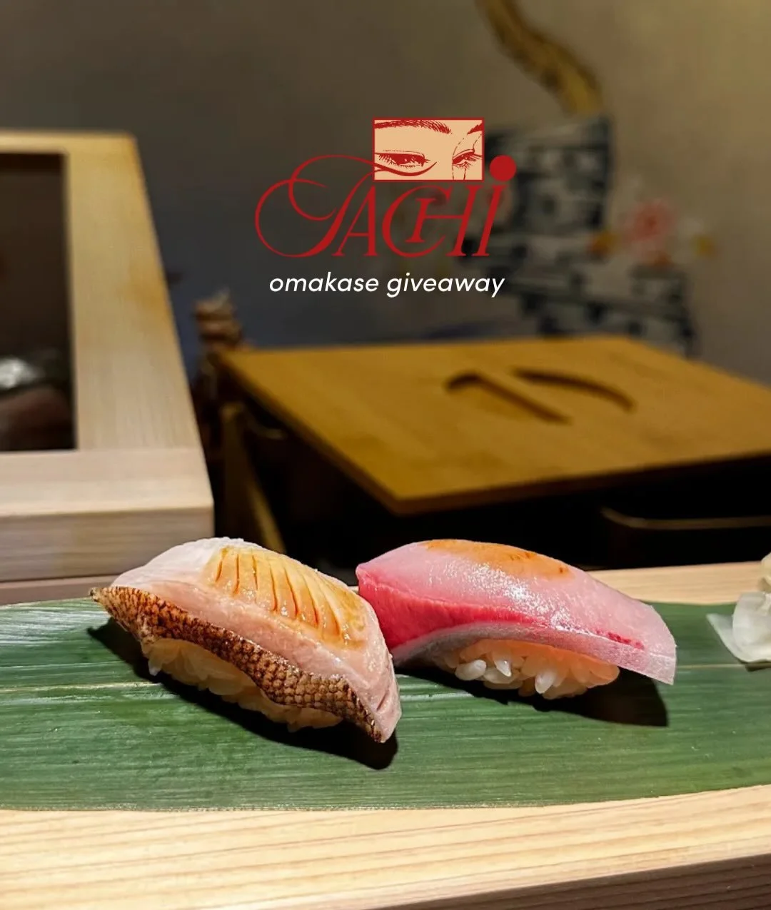 We&rsquo;re back with another omakase on us 🍣 We&rsquo;re giving away a Tachi omakase experience &mdash; your choice of any set for two!

To enter: - Follow @tachinyc  - Like this post - Tag who you&rsquo;d bring in the comments
- Share to your stor