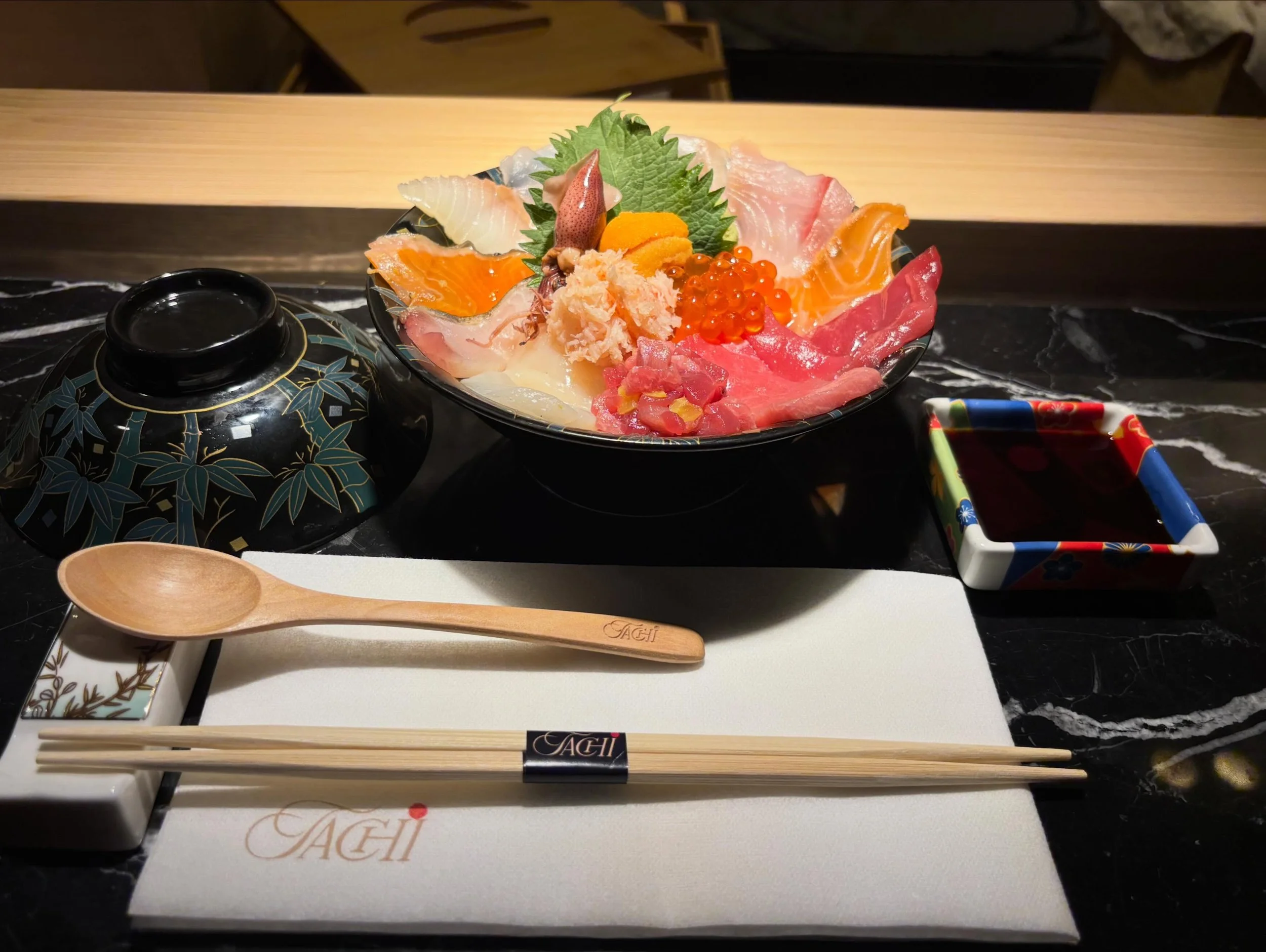 Lunch is served. Fresh chirashi + donburi bowls now available weekdays starting at 12pm ✨

📍 339 W 44th St

#tachi #nycfoodie #chirashi #donburi #omakase