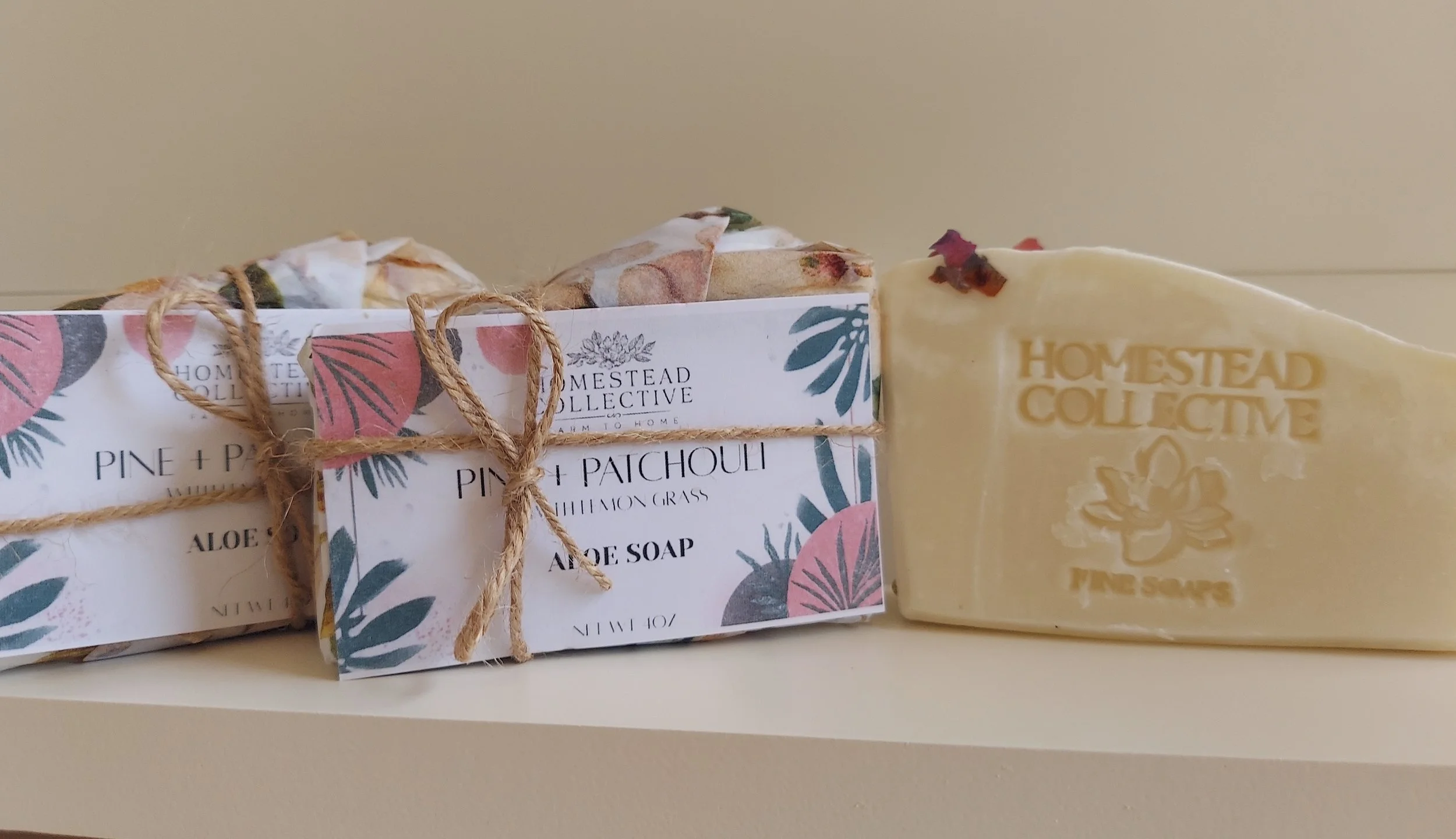 Pine + Patchouli Aloe Soap