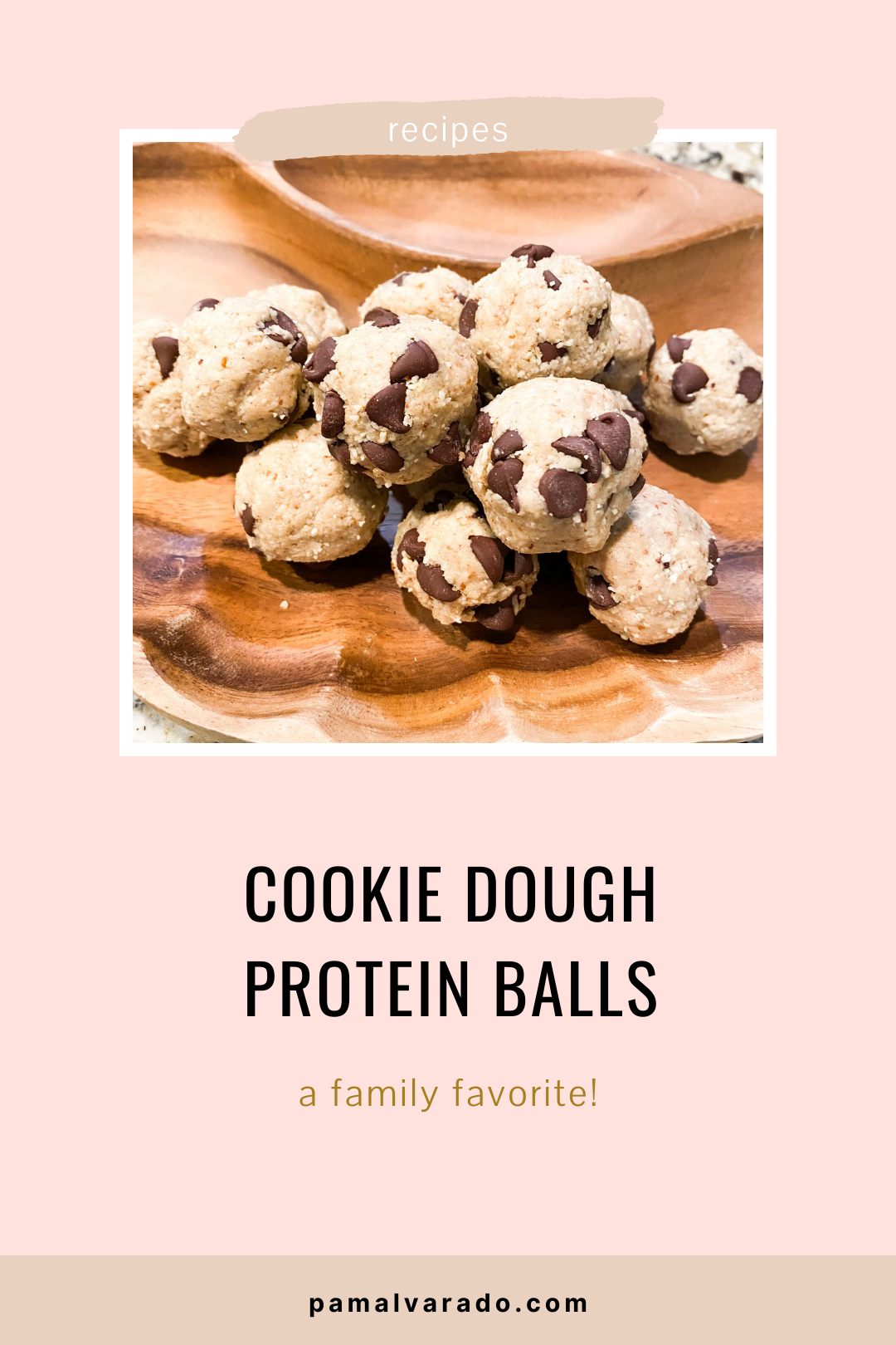 Cookie Dough Protein Balls
