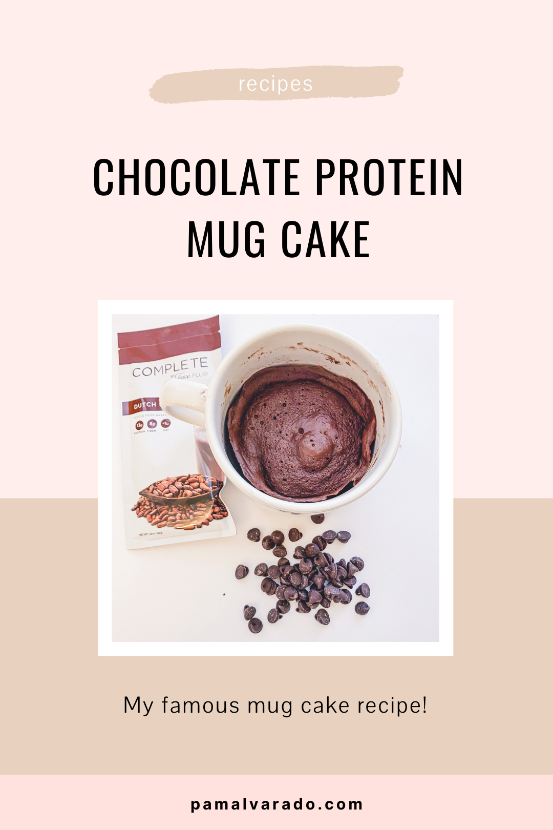 Chocolate Protein Mug Cake