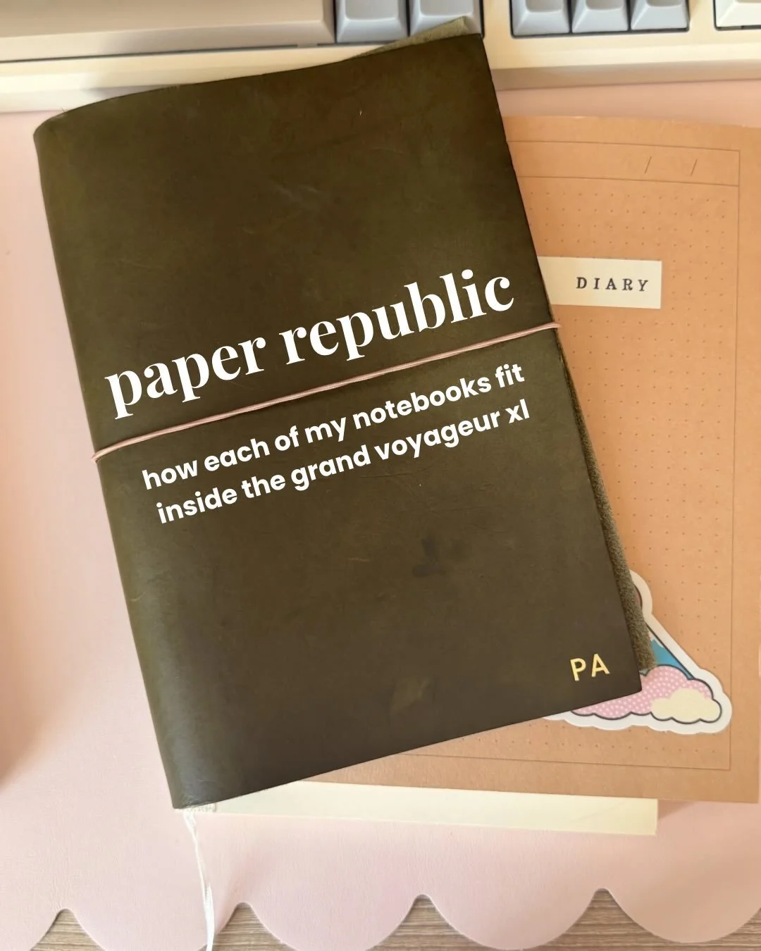 The amount of hours I&rsquo;ve spent watching YouTube videos to see how things fit inside the grand voyager xl is embarrassing 🙃 

So, here ya go. 🫶🏼 

For me, the Sterling Ink B6 and A5 Slim work the best! I know the A5 extending past the side ed