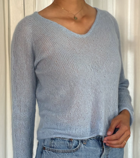 Cumulus Blouse, mohair, 2024
