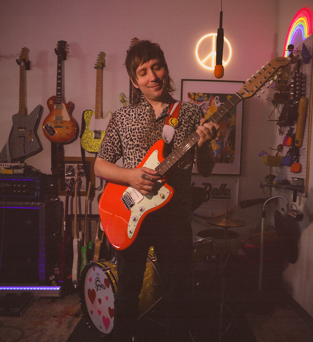 Jayce Levi Playing Guitar at Repairland