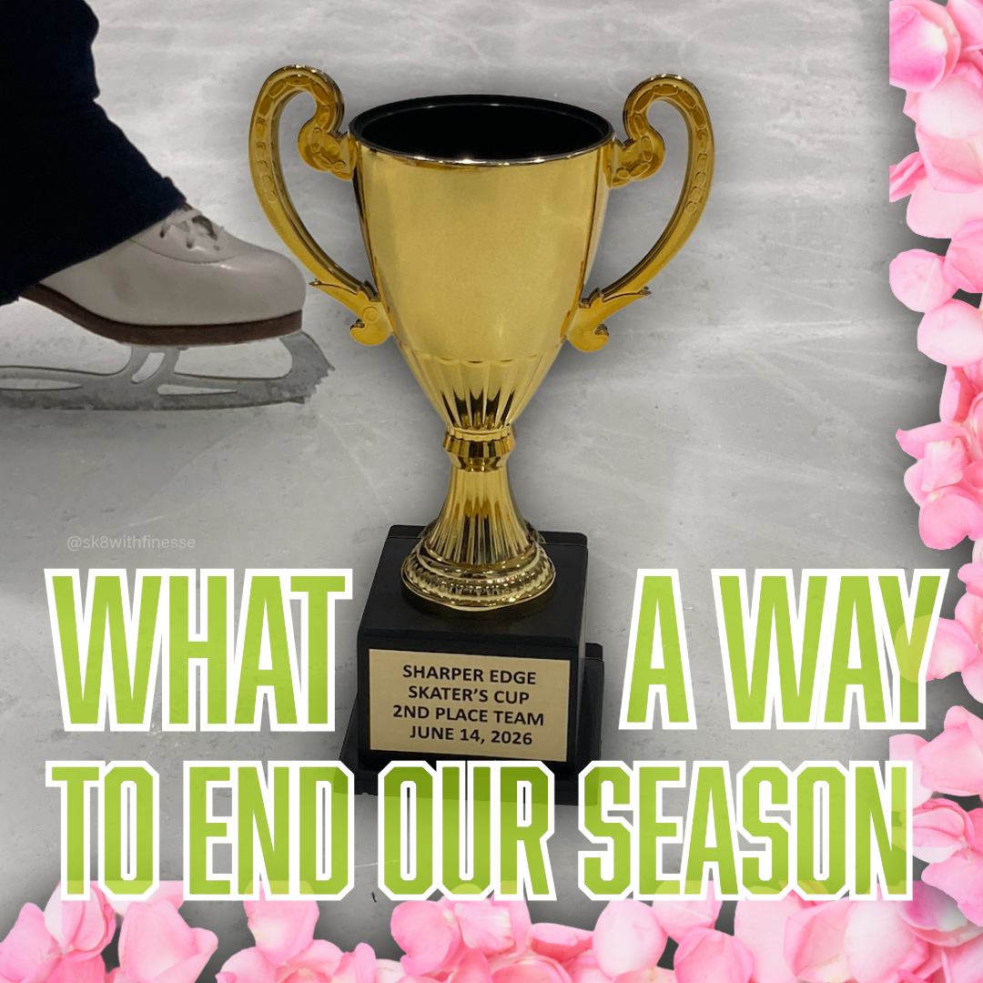skaters cup 2nd place team trophy Finesse FSC