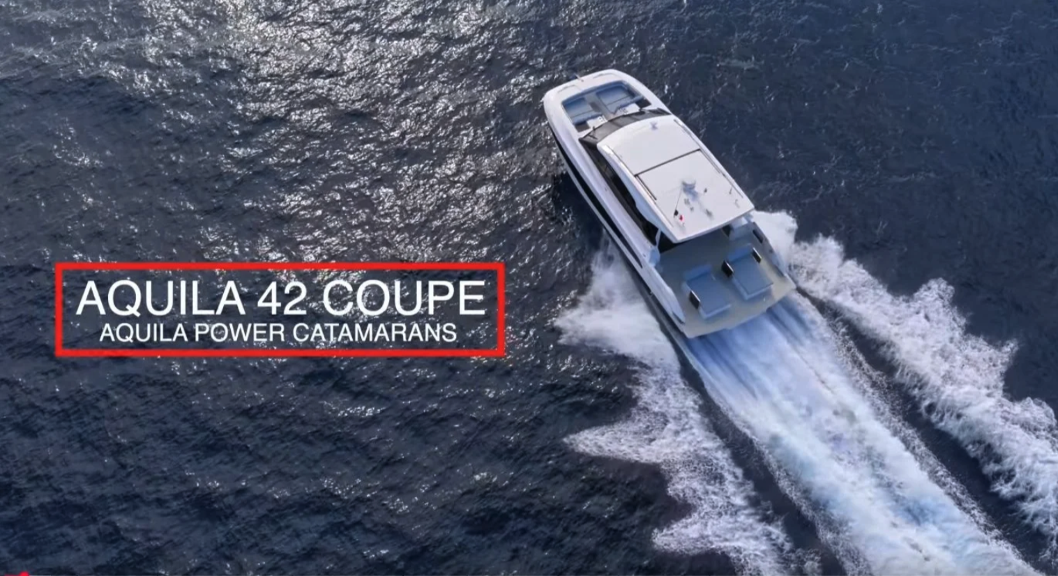 Meet the Aquila 42 Coupé: A New Way to Experience the Water