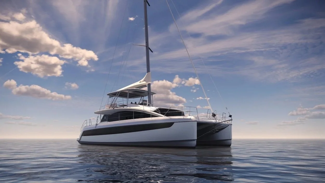 Bridging Power and Wind: The New Aquila 50 Sail Catamaran by J&amp;J Design
